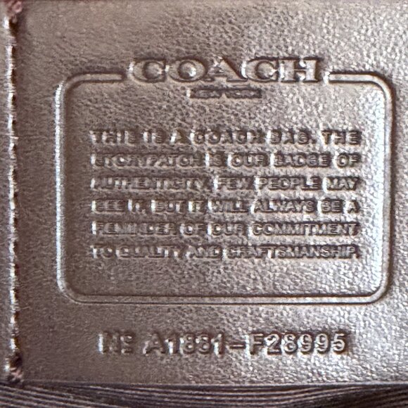 Coach Mini Charlie Cream Pebble Leather Backpack A1881 F28995 main image 16